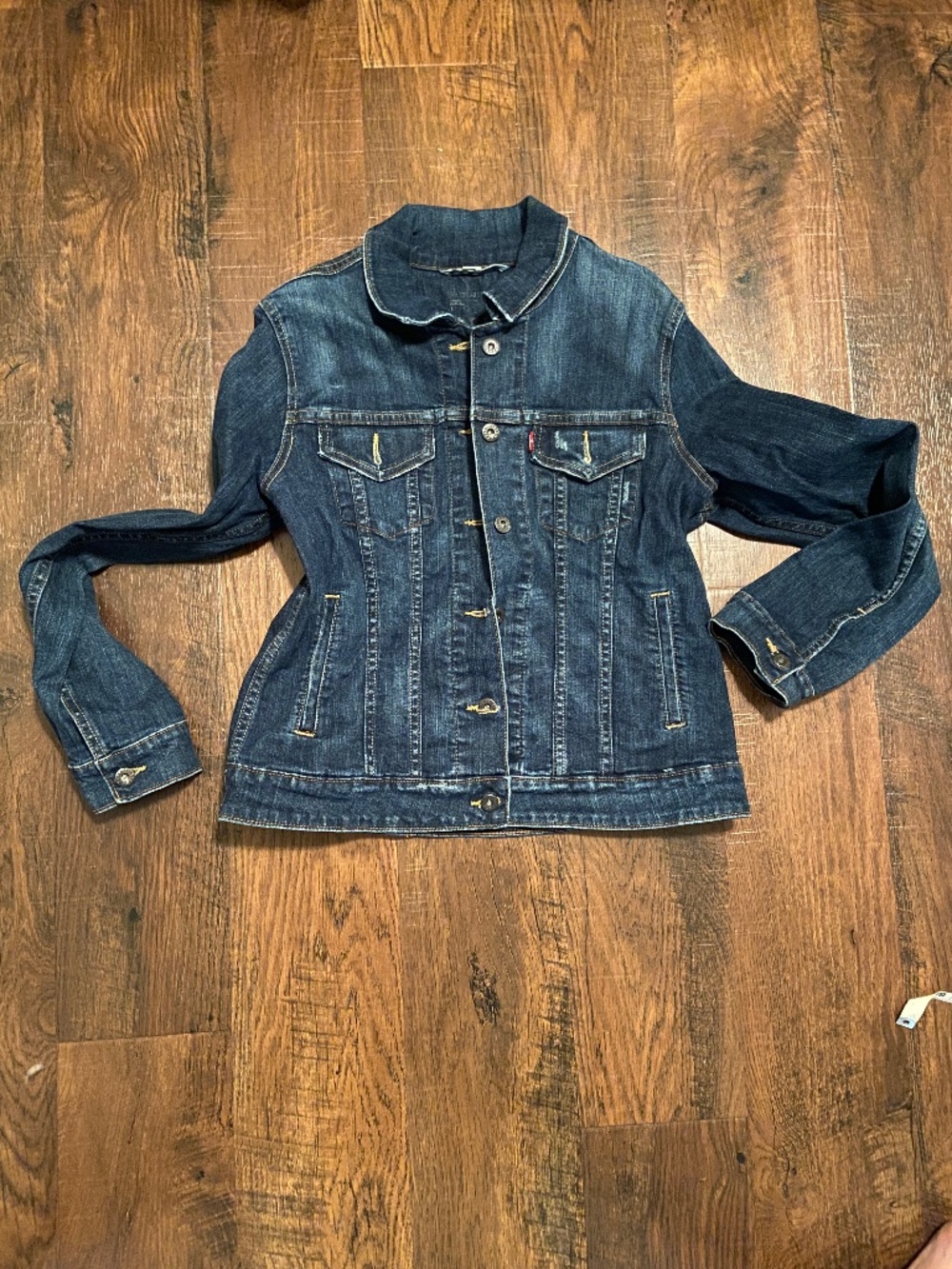 Levi's Jean Jacket Sz L Great condition Blue